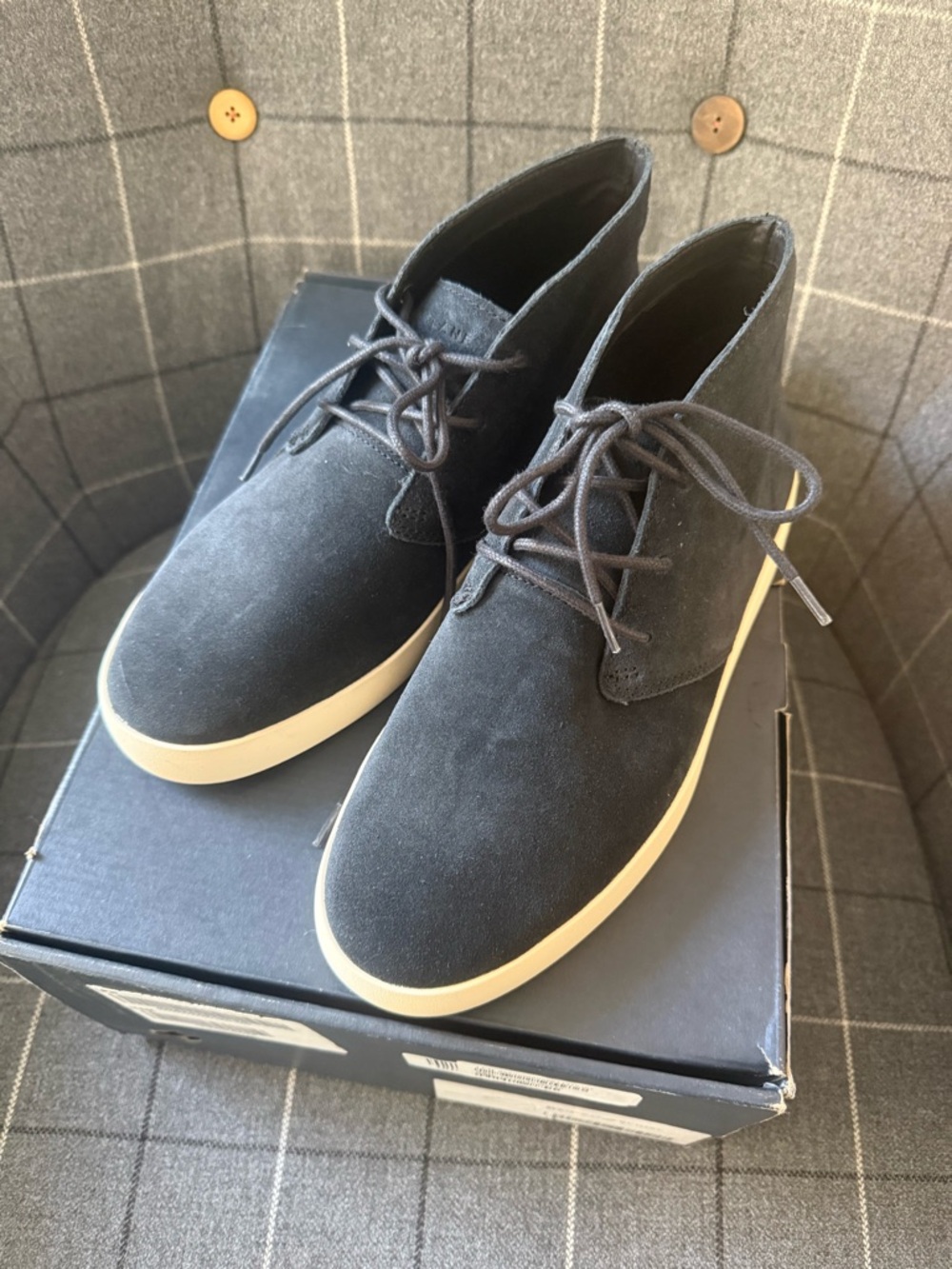 Everlane Black Suede The Desert Boot Men’s 7 NIB